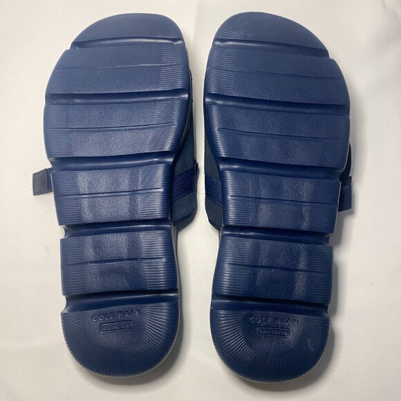 Cole Haan Grand 360 ZeroGrand Navy Blue Mens Slides Sandals 11M C35441 New NoBox - Picture 6 of 6